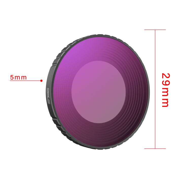 Filtro de lente de cámara DJI Osmo Nano STARTRC 4 en 1 ND8 ND16 ND32 CPL, For DJI Osmo Nano