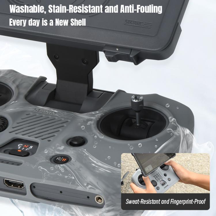 Funda de silicona antigolpes y antiarañazos para DJI RC Pro STARTRC, For DJI RC Pro 2