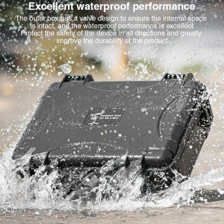 Maleta impermeable y a prueba de golpes para DJI RS4 Mini STARTRC PP, caja de almacenamiento portátil, For DJI RS 4 Mini