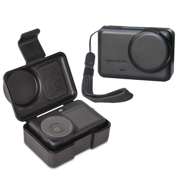 Funda protectora portátil Sunnylife a prueba de golpes y polvo con cordón para DJI Osmo Action 6 / 5 Pro / 4 / 3, For DJI Osmo Action 6 / 5 Pro / 4 / 3