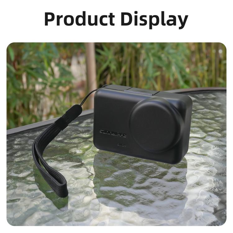 Funda protectora portátil Sunnylife a prueba de golpes y polvo con cordón para DJI Osmo Action 6 / 5 Pro / 4 / 3, For DJI Osmo Action 6 / 5 Pro / 4 / 3