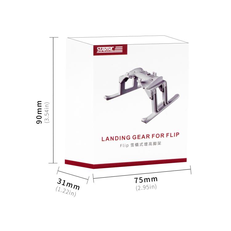 Para DJI Flip STARTRC, plegable, anticaídas y antisuciedad, tren de aterrizaje elevado, soporte de entrenamiento, For DJI Flip