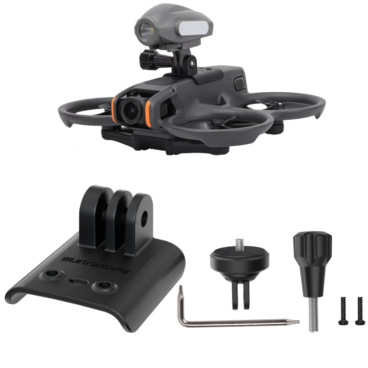 Para DJI Avata 2 Sunnylife soporte para cámara de acción soporte de luz para Dron, For DJI Avata 2