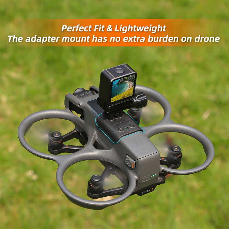 Para DJI Avata 2 Sunnylife soporte para cámara de acción soporte de luz para Dron, For DJI Avata 2