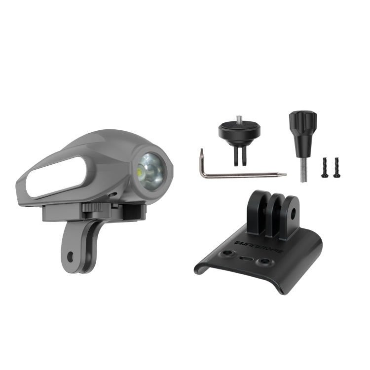 Para DJI Avata 2 Sunnylife soporte para cámara de acción montaje Drone soporte de luz lámpara
