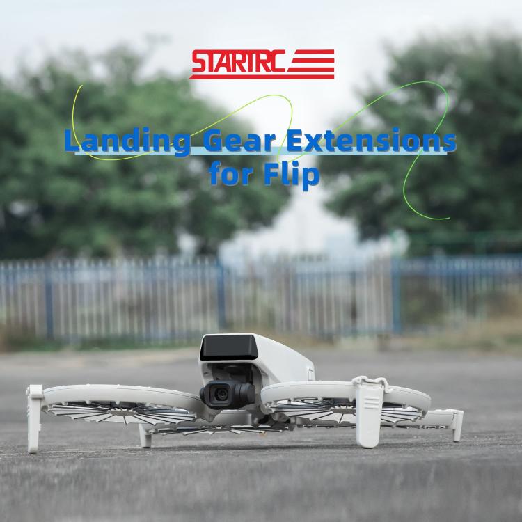 Extensiones de altura del tren de aterrizaje para drones tipo dividido DJI Flip STARTRC, For DJI Flip