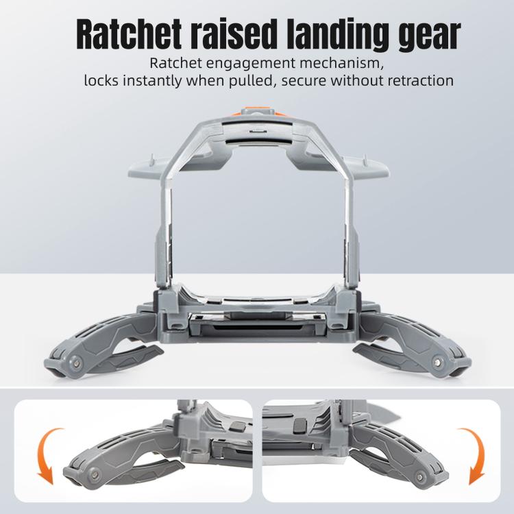 Soporte de entrenamiento con tren de aterrizaje elevado STARTRC Spider-Leg para DJI Mini 5 Pro, compatible con el medio ambiente., For DJI Mini 5 Pro