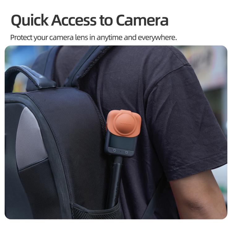 Tapa protectora de silicona Sunnylife para lente de DJI Osmo 360