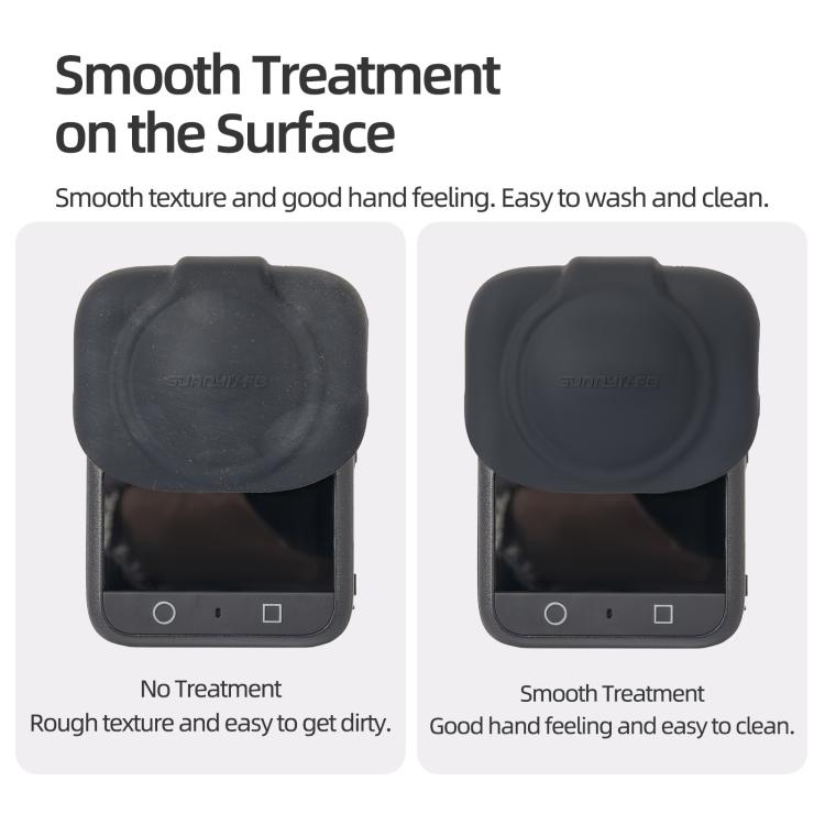 Tapa protectora de silicona Sunnylife para lente de DJI Osmo 360