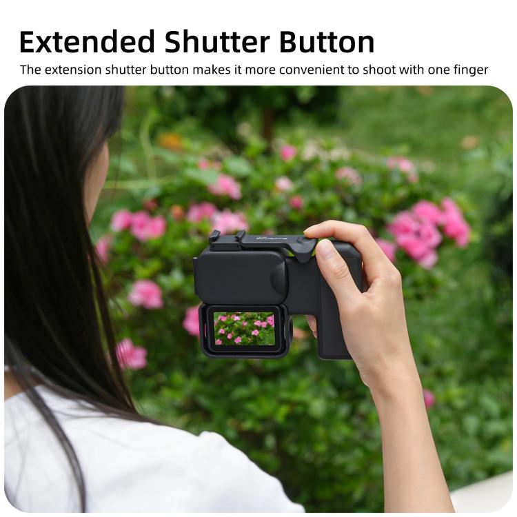 Empuñadura ergonómica integrada para fotografía callejera con mango de liberación rápida para DJI Osmo Nano Sunnylife, For DJI Osmo Nano