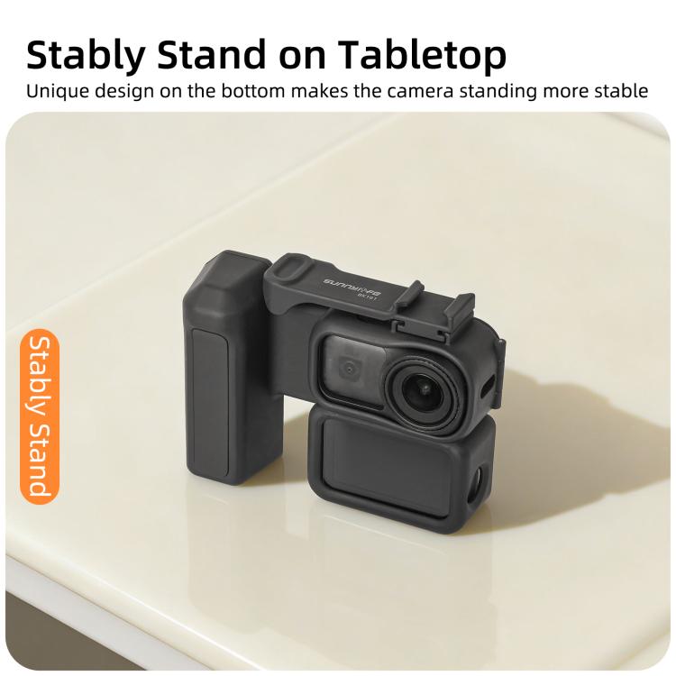 Empuñadura ergonómica integrada para fotografía callejera con mango de liberación rápida para DJI Osmo Nano Sunnylife, For DJI Osmo Nano
