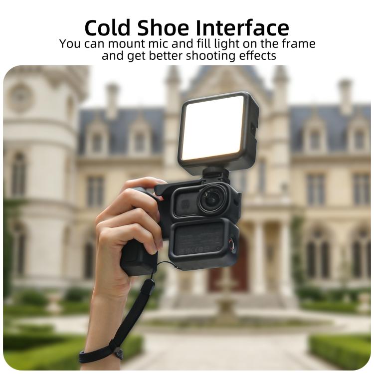 Empuñadura ergonómica integrada para fotografía callejera con mango de liberación rápida para DJI Osmo Nano Sunnylife, For DJI Osmo Nano