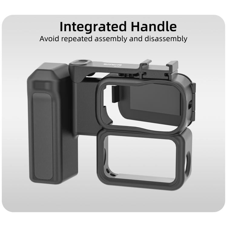 Empuñadura ergonómica integrada para fotografía callejera con mango de liberación rápida para DJI Osmo Nano Sunnylife, For DJI Osmo Nano