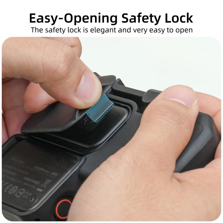 Empuñadura ergonómica integrada para fotografía callejera con mango de liberación rápida para DJI Osmo Nano Sunnylife, For DJI Osmo Nano