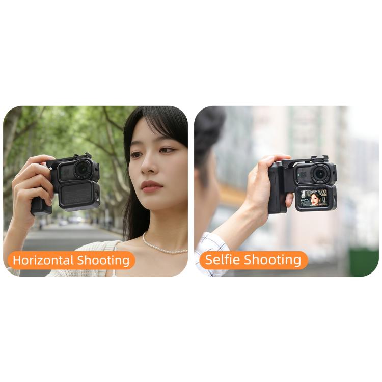 Empuñadura ergonómica integrada para fotografía callejera con mango de liberación rápida para DJI Osmo Nano Sunnylife, For DJI Osmo Nano