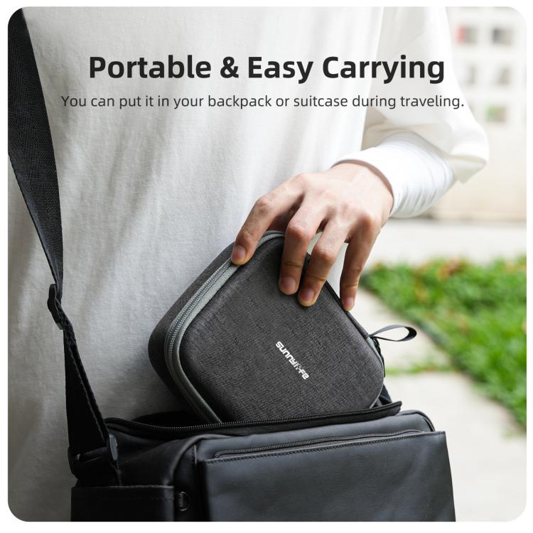 Bolsas de transporte Sunnylife Mini Carrying Case Handbag Creator Combo para DJI Osmo Pocket 4 / 3, Creator Combo Bag