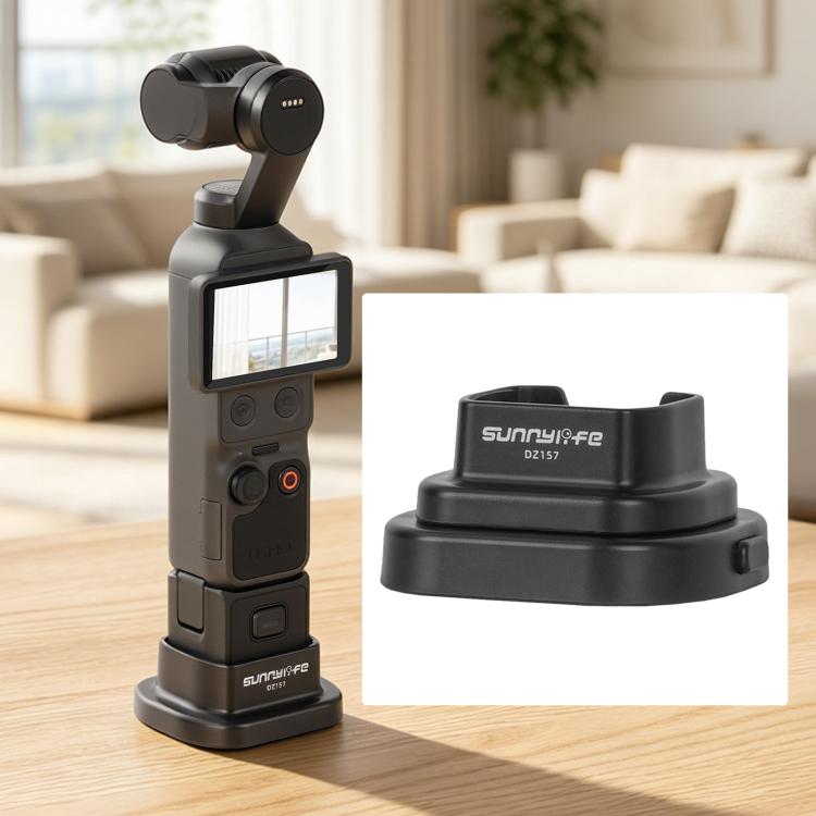 Soporte de base desmontable Sunnylife para coche y escritorio para DJI Osmo Pocket 4/3, OP4-DZ157