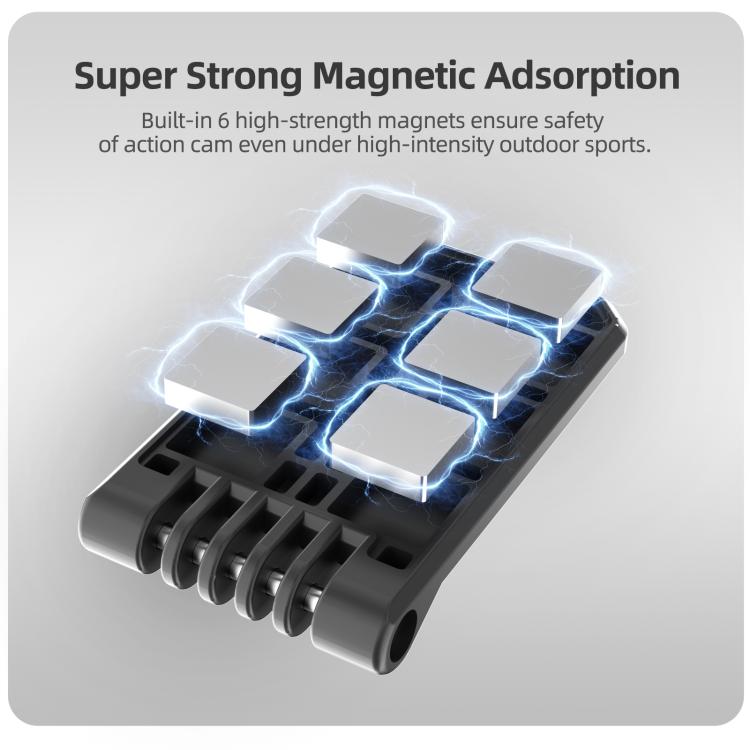 Soporte de mesa magnético multifuncional Sunnylife para DJI Osmo Pocket 4/3 con base ajustable y ángulos ajustables., OP4-ZJ152