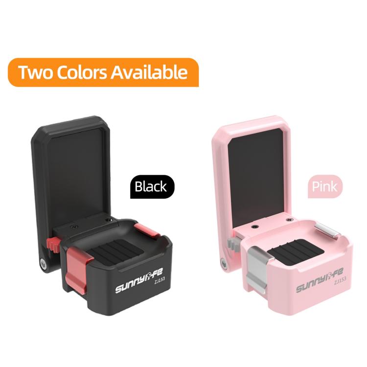 Soporte magnético de liberación rápida Sunnylife para DJI Osmo Pocket 4/3, base de mesa con soporte de plástico y ángulos ajustables., OP4-ZJ153