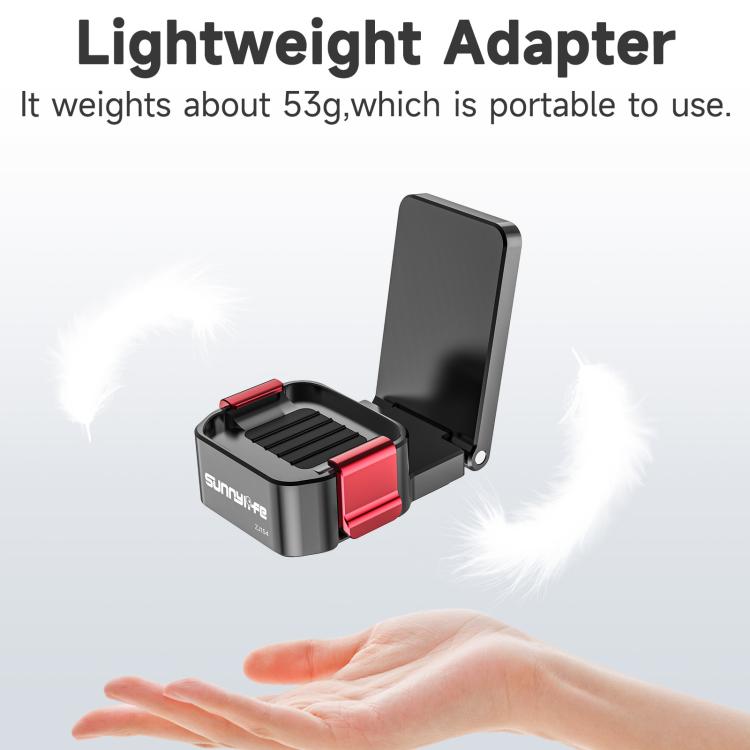 Soporte de mesa magnético de liberación rápida Sunnylife de metal para DJI Osmo Pocket 4/3 con ángulos ajustables., OP4-ZJ154