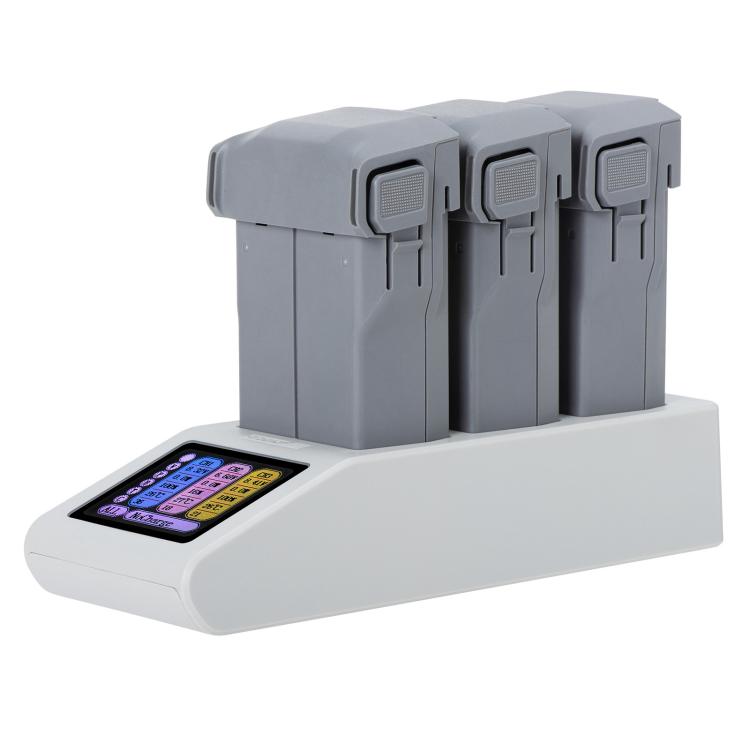 Cargador de tres baterías Charge Butler para DJI Mini 5 Pro / Mini 4 / Mini 3 con pantalla, For DJI Mini 5 Pro