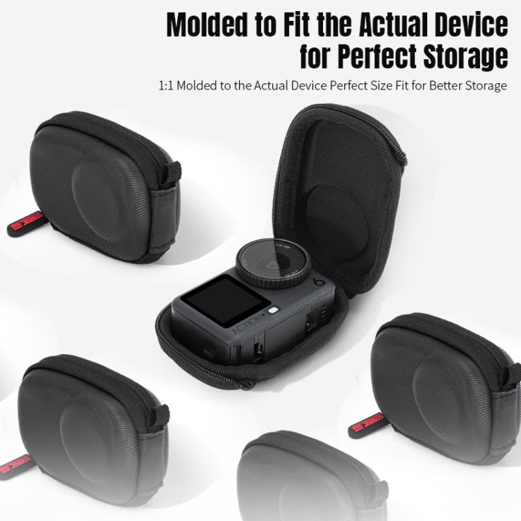 Bolsa de transporte y almacenamiento de PU para cámara DJI Osmo Action 6 STARTRC, For DJI Osmo Action 6