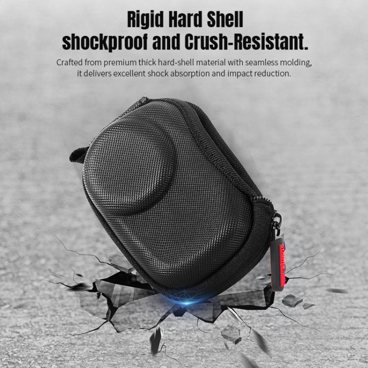 Bolsa de transporte y almacenamiento de PU para cámara DJI Osmo Action 6 STARTRC, For DJI Osmo Action 6