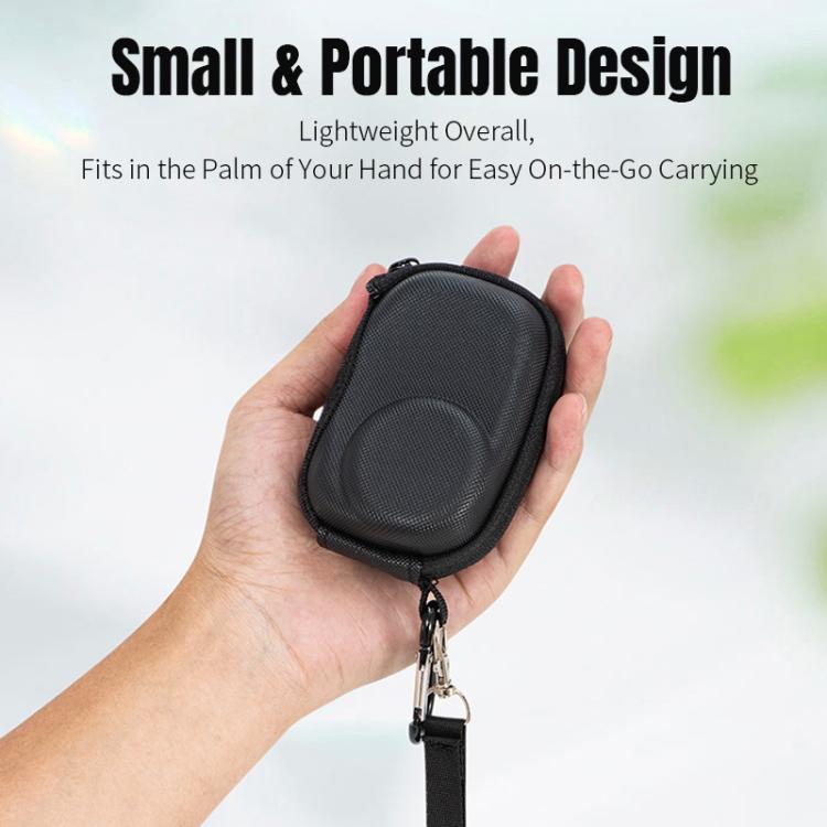 Bolsa de transporte y almacenamiento de PU para cámara DJI Osmo Action 6 STARTRC, For DJI Osmo Action 6