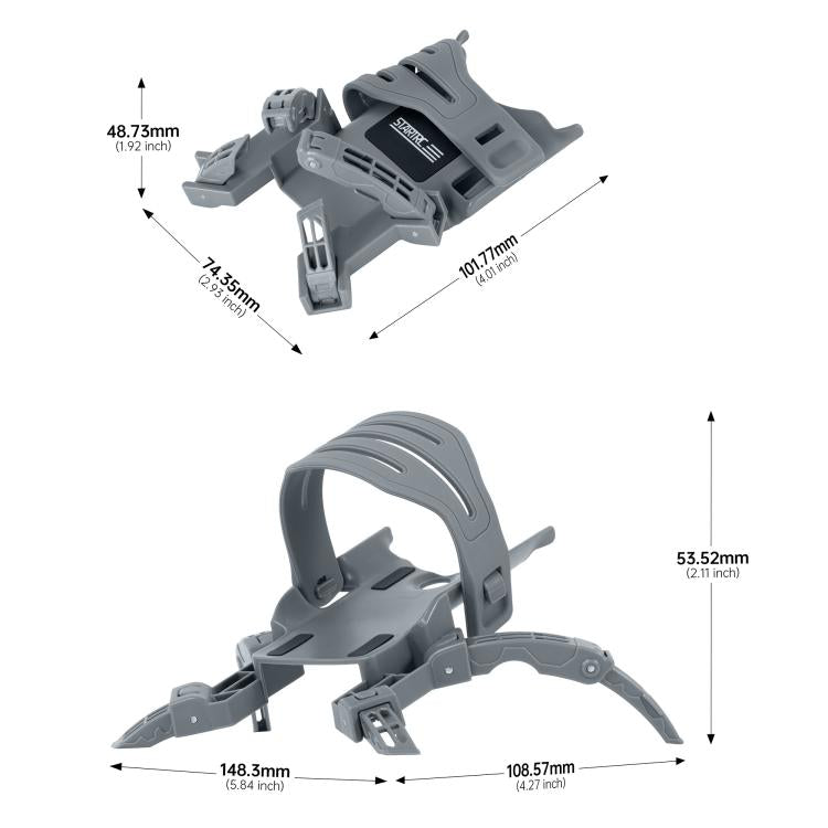 Para DJI Mini 5 Pro STARTRC, soporte de entrenamiento con tren de aterrizaje elevado y patas de araña independientes, For DJI Mini 5 Pro Independent Spider-Leg