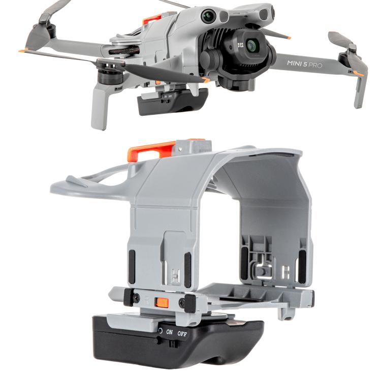 Sistema de lanzamiento aéreo de luz LED STARTRC para DJI Mini 5 Pro, For DJI Mini 5 Pro