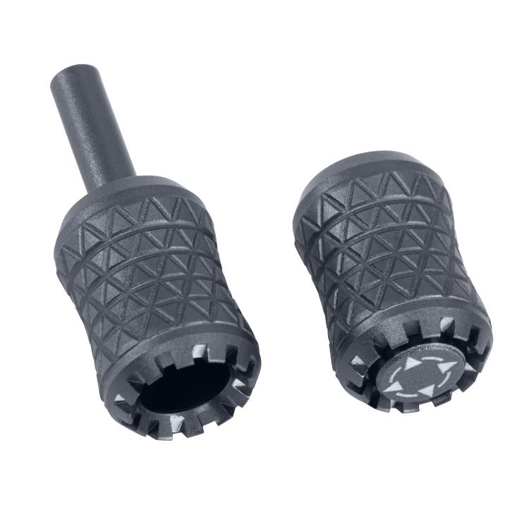 Para DJI RC / RC 2 / RC Pro 2, 2 joysticks metálicos plegables STARTRC, For DJI RC / RC 2 / RC Pro 2
