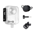 Carcasa impermeable para DJI Osmo 360 de hasta 50 m de profundidad con tapa de silicona para la lente., For DJI Osmo 360