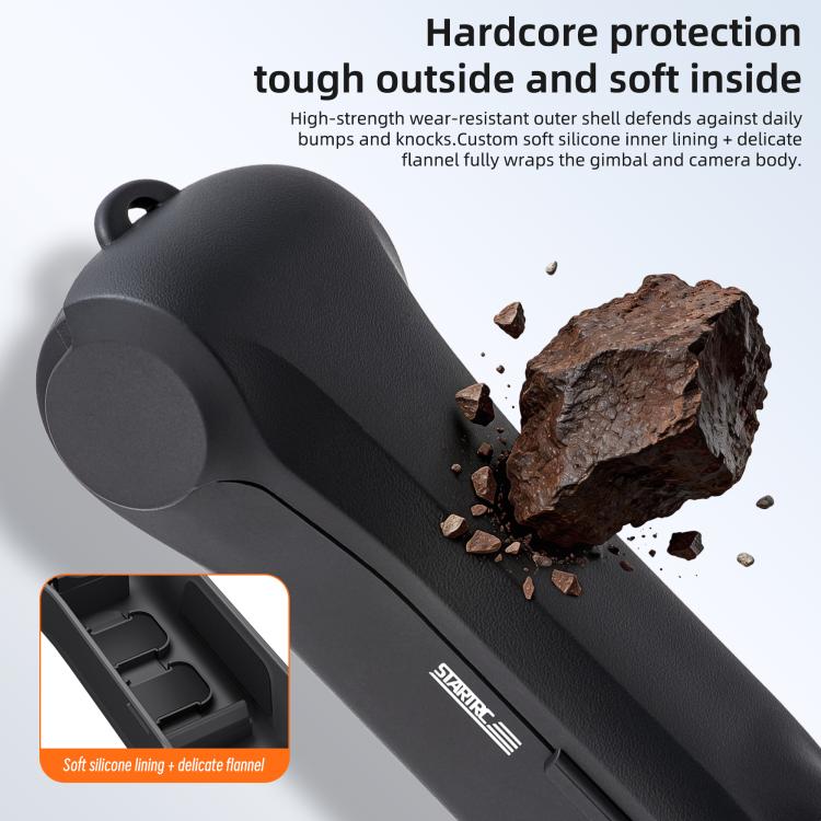 Funda protectora con tapa abatible para caja de almacenamiento DJI Osmo Pocket 4 STARTRC, For DJI Osmo Pocket 4