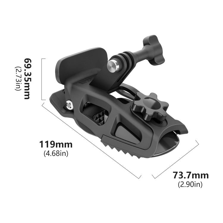Clip de montaje para mentón de casco STARTRC para GoPro, Insta360, DJI y otras cámaras de acción., Helmet Chin Clip