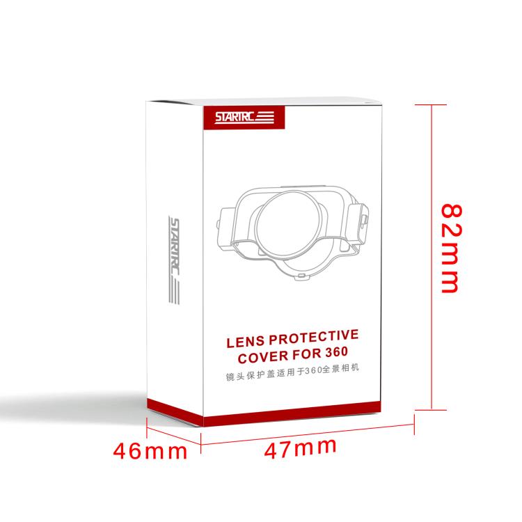 Funda protectora de policarbonato para DJI Osmo 360 STARTRC con doble lente, For DJI Osmo 360