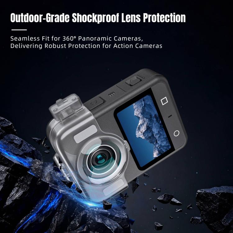 Funda protectora de policarbonato para DJI Osmo 360 STARTRC con doble lente, For DJI Osmo 360