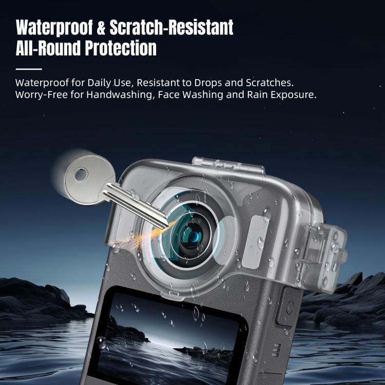 Funda protectora de policarbonato para DJI Osmo 360 STARTRC con doble lente, For DJI Osmo 360