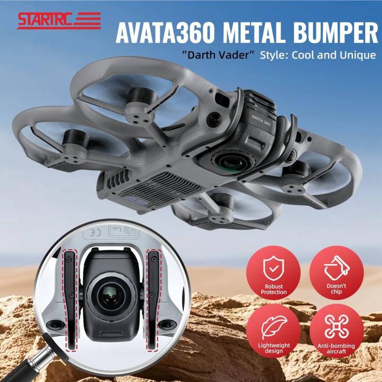 Protector de plástico anticolisión para lente de gimbal DJI Avata 360 STARTRC
