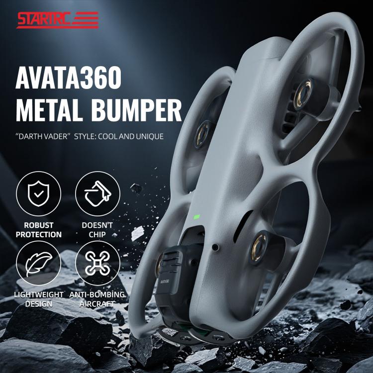 Protector de plástico anticolisión para lente de gimbal DJI Avata 360 STARTRC