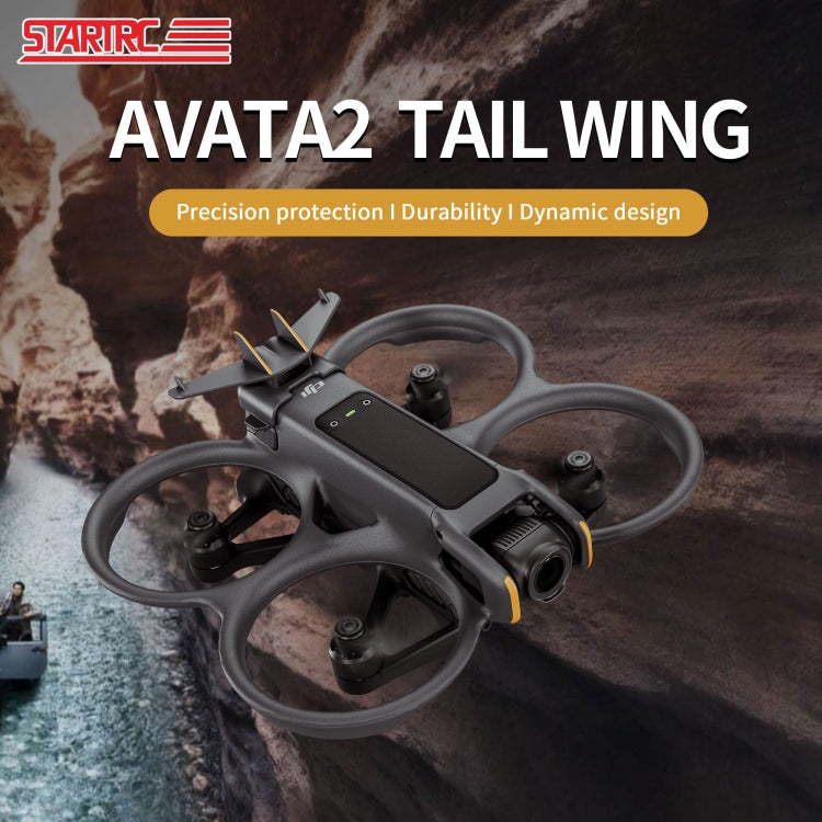 Para DJI Avata 2 STARTRC Batería Cubierta trasera voladora de liberación rápida, For DJI Avata 2