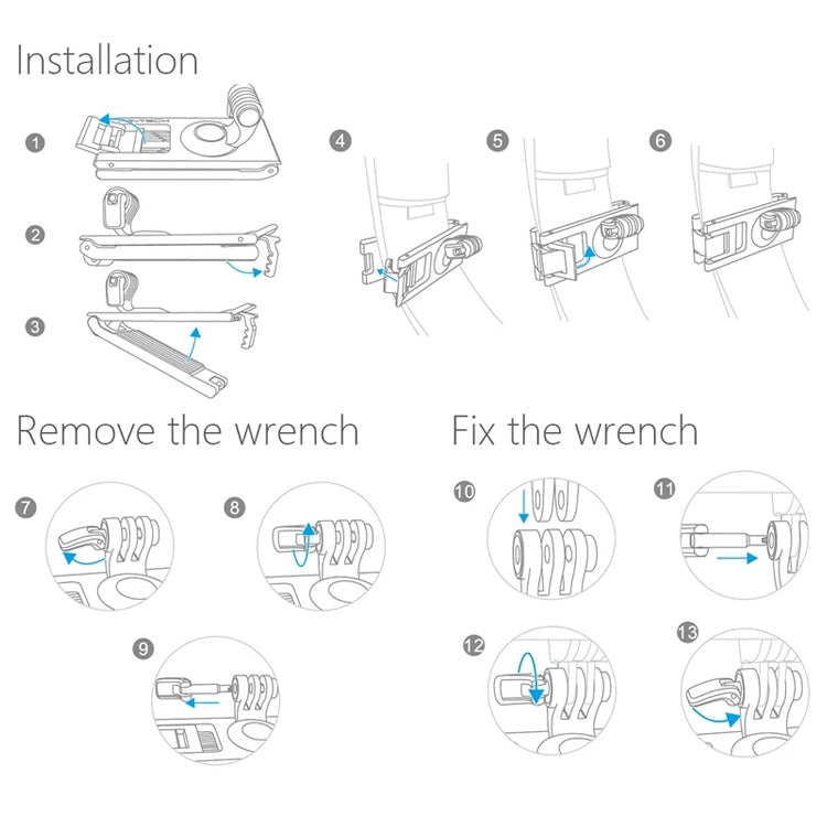 PGYTECH P-18C-019 Soporte Fijo de Correa para DJI Osmo Pocket/Action, P-18C-019