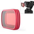 PGYTECH P-18C-016 Filtro de snorkel rojo claro Filtro de lente de color de buceo profesional para DJI Osmo Pocket, P-18C-016