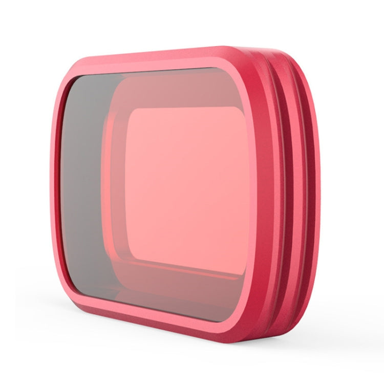 PGYTECH P-18C-016 Filtro de snorkel rojo claro Filtro de lente de color de buceo profesional para DJI Osmo Pocket, P-18C-016