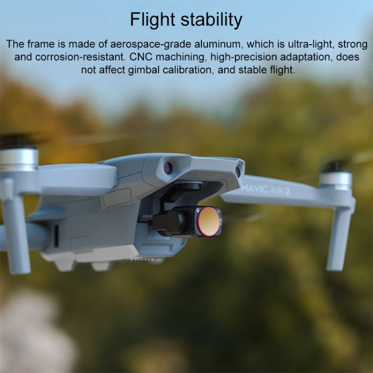 PGYTECH P-16A-032 Filtro de lente UV para accesorios de drones DJI Mavic Air 2, UV Lens