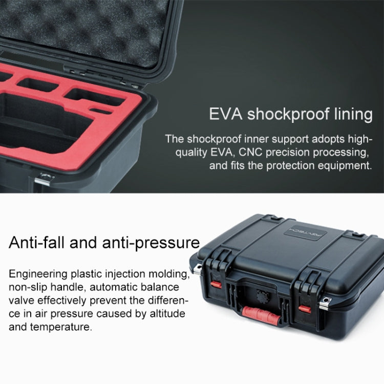 PGYTECH P-16A-037 Caja de seguridad portátil Bolsa de almacenamiento impermeable y a prueba de humedad para DJI Mavic Air 2, P-16A-037 For DJI Mavic Air 2