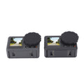 Para DJI Osmo Action 3/4 Sunnylife 2 piezas cubierta de tapa de lente de cámara resistente a arañazos, For DJI Osmo Action 5 Pro / 4 / 3