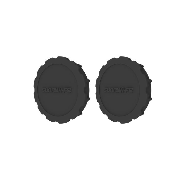 Para DJI Osmo Action 3/4 Sunnylife 2 piezas cubierta de tapa de lente de cámara resistente a arañazos, For DJI Osmo Action 5 Pro / 4 / 3
