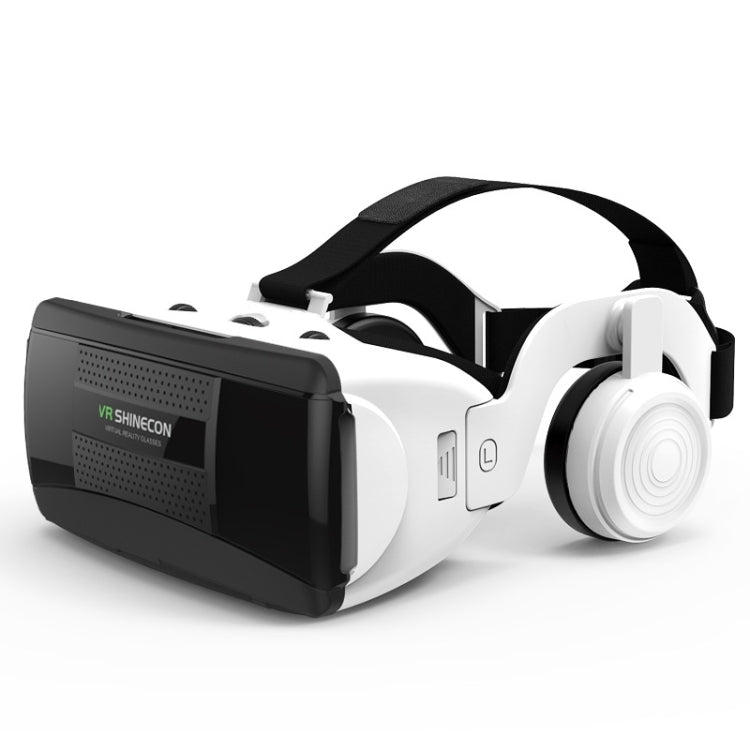 Gafas de vídeo 3D de realidad virtual VR SHINECON G06EB adecuadas para teléfonos inteligentes de 4,7 a 6,1 pulgadas con auriculares HiFi, G06EB