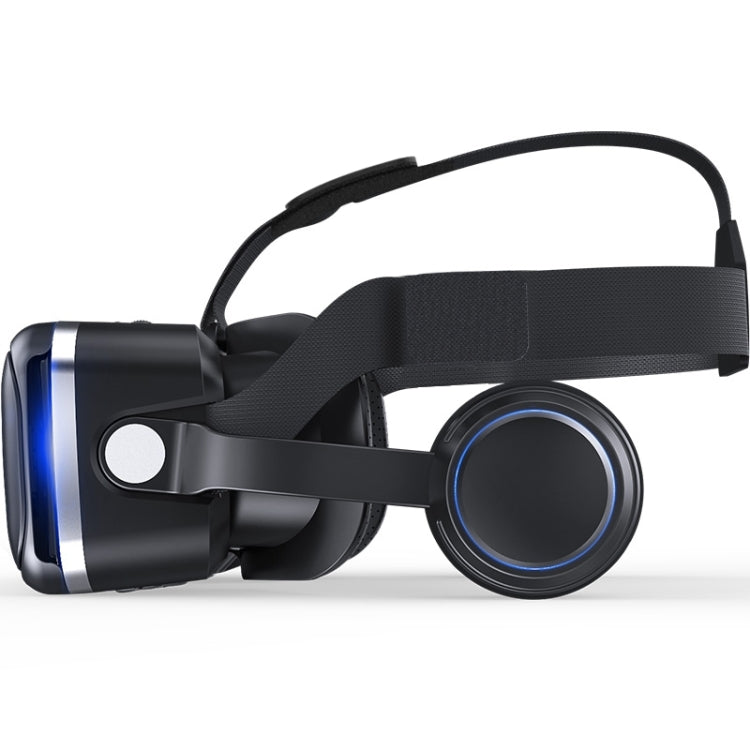Gafas de vídeo 3D de realidad virtual VR SHINECON G04E adecuadas para teléfonos inteligentes de 3,5 a 6,0 pulgadas con auriculares HiFi