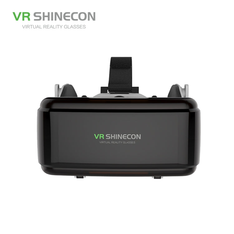 Gafas de vídeo 3D de realidad virtual VR SHINECON G06E adecuadas para teléfonos inteligentes de 4,7 a 6,1 pulgadas con auriculares, G06E